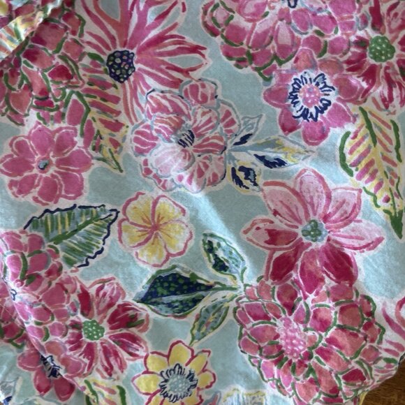 Crafted by Mahogany Pajama Shorts ONLY Womens M Floral Tropical Boho Sleepwear - Picture 10 of 11